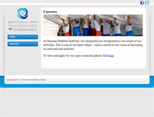 Tablet Screenshot of careers.dasmaninstitute.org